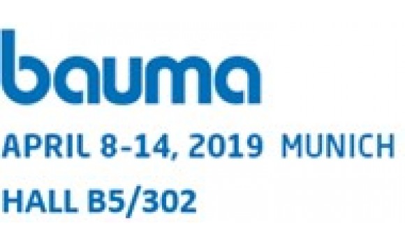 COME AND VISIT US AT BAUMA 2019 IN MUNICH! 